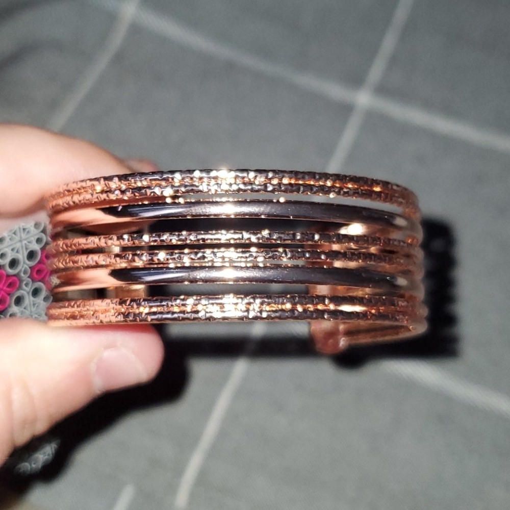 NWT/ Rose Gold Cuff Bracelet